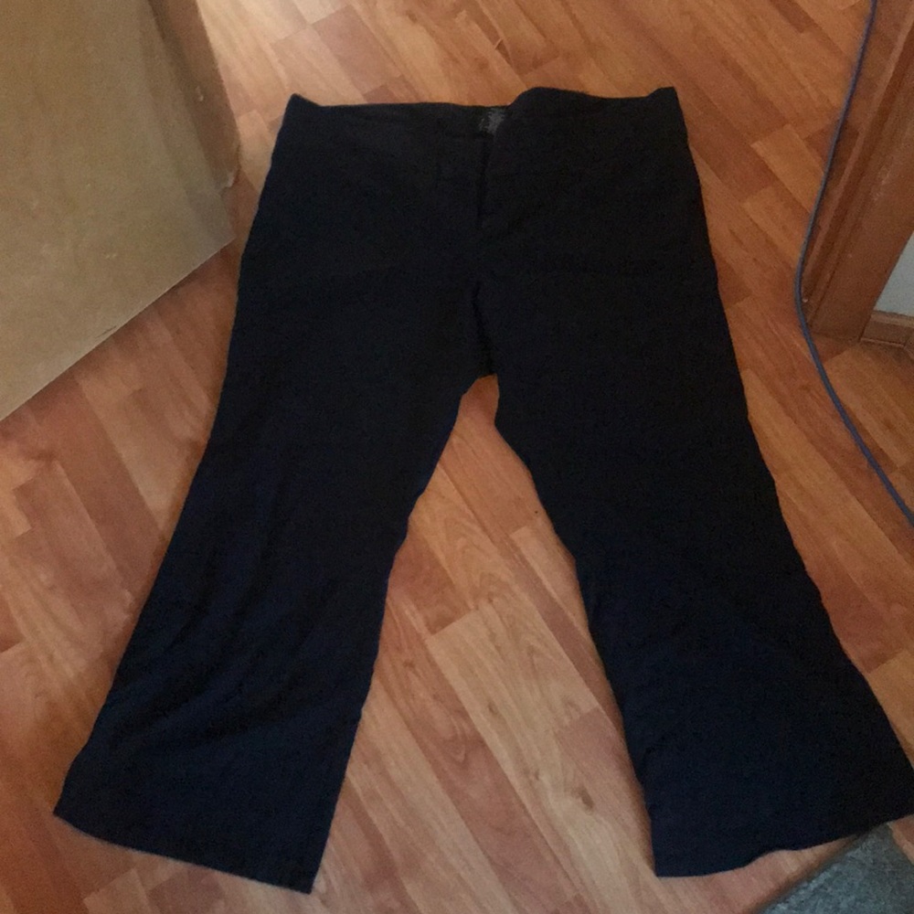 Torrid Basic stretch black pants